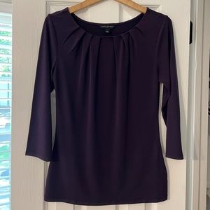 Dark Purple Banana Republic shirt